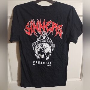 Thirty Single Sinner's Paradise T-shirt nwot sz M
